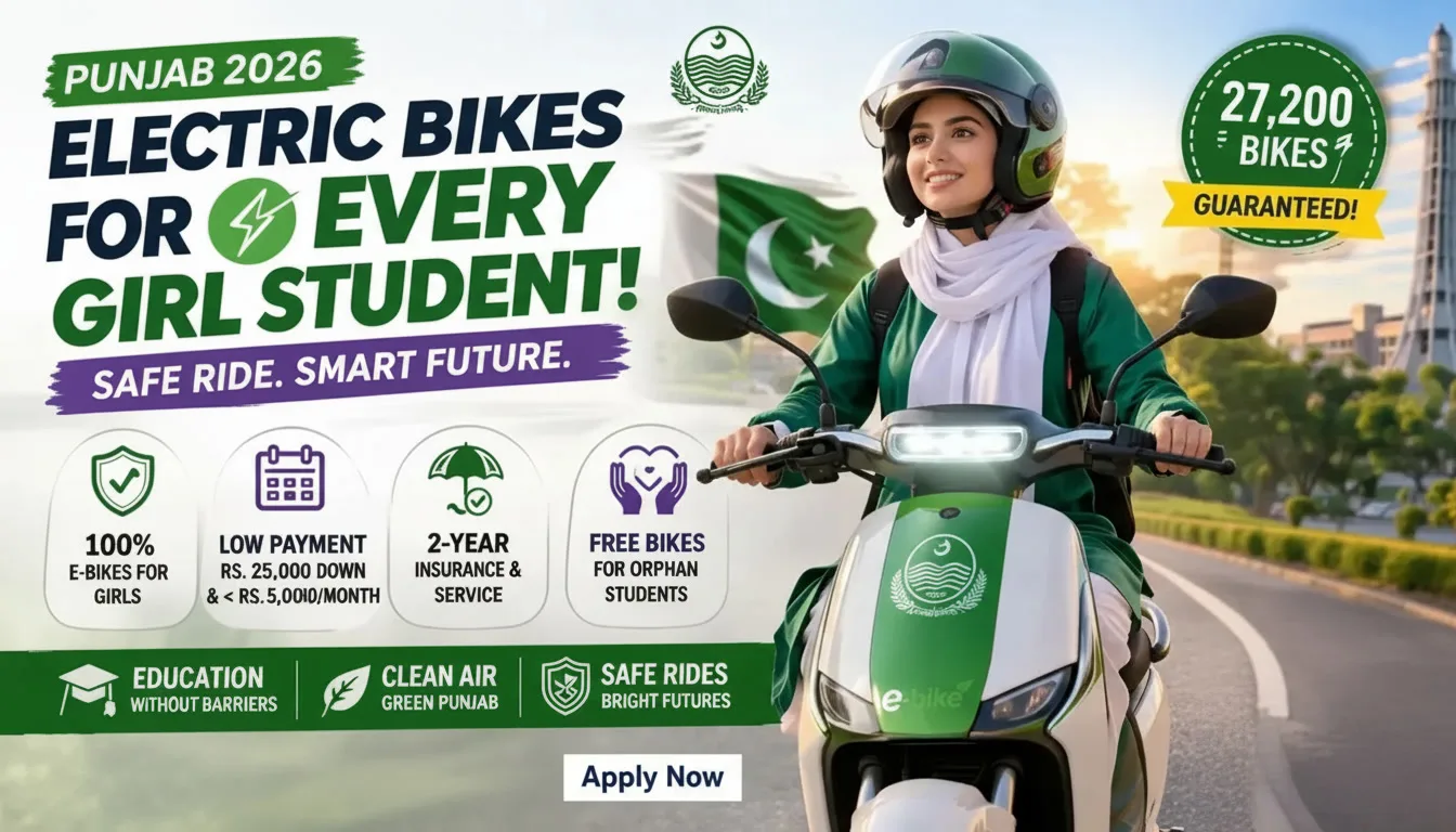 Punjab E-Bike Scheme for Female Students